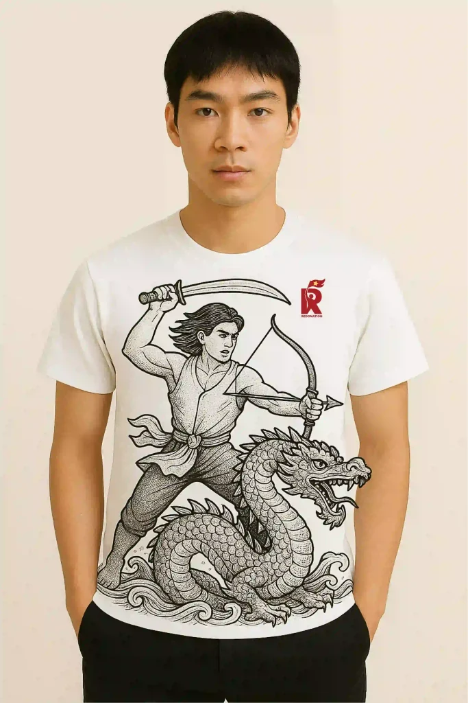 ÁO LOCAL BRAND GIÁ RẺ REDONATION dành cho sinh viên 3 Áo local brand Redonation Thạch Sanh